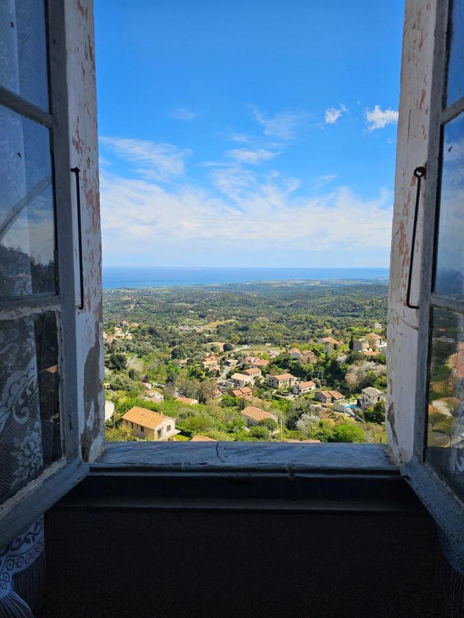 Palazzu Massoni, Magnifique Vue Sur La Mer Et La Montagne, Clim, Wifi, Parking Gratuit Cervione Kültér fotó