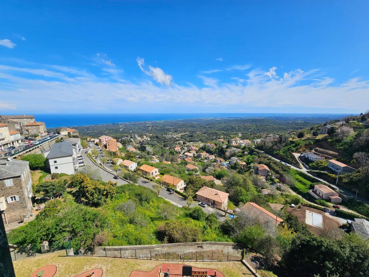 Palazzu Massoni, Magnifique Vue Sur La Mer Et La Montagne, Clim, Wifi, Parking Gratuit Cervione Kültér fotó
